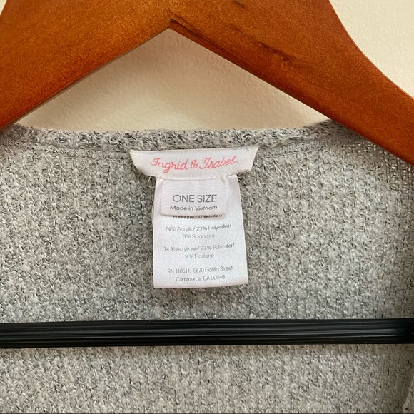 Ingrid & Isabel Maternity Poncho Shrug - Picture 2 of 5